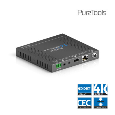 PureLink PureTools PT-HDBT-702-TX HDMI HDBaseT Transmitter with PoH | up to 4K 60HZ