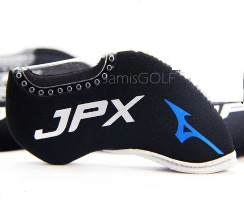 Набор из 10 неопреновых чехлов на головки клюшек для гольфа для айронов Mizuno/Mizuno JPX - Изображение 3 из 4