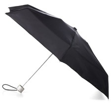 Mini Manual Open Close Umbrella With Neverwet Black - 8407