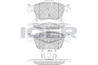 Bremsbelagsatz Vorne Ate-System FüR Ford Galaxy III CK MK VAN Ab 14-> BRF-1533