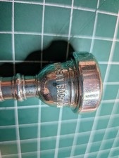 Vintage Vincent Bach Corp. 7C Trumpet Mouthpiece - Early Elkhart - Bent Shank