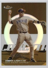 2005 Topps Finest Gold Refractor /49 Mark Loretta #79 is2