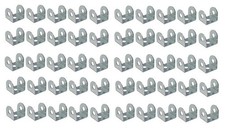 50 x oryginalny podwójny wspornik Meccano 1x1x1 otworów (nr części 11) **NOWY **