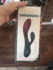 Plus one dual vibrating massager   pink