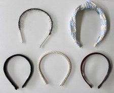 Headbands 5, including 1 Velvet  1 Faux Pearl