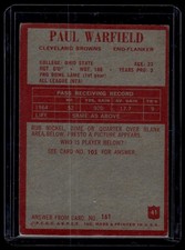 1965 Philadelphia Football Cards 5