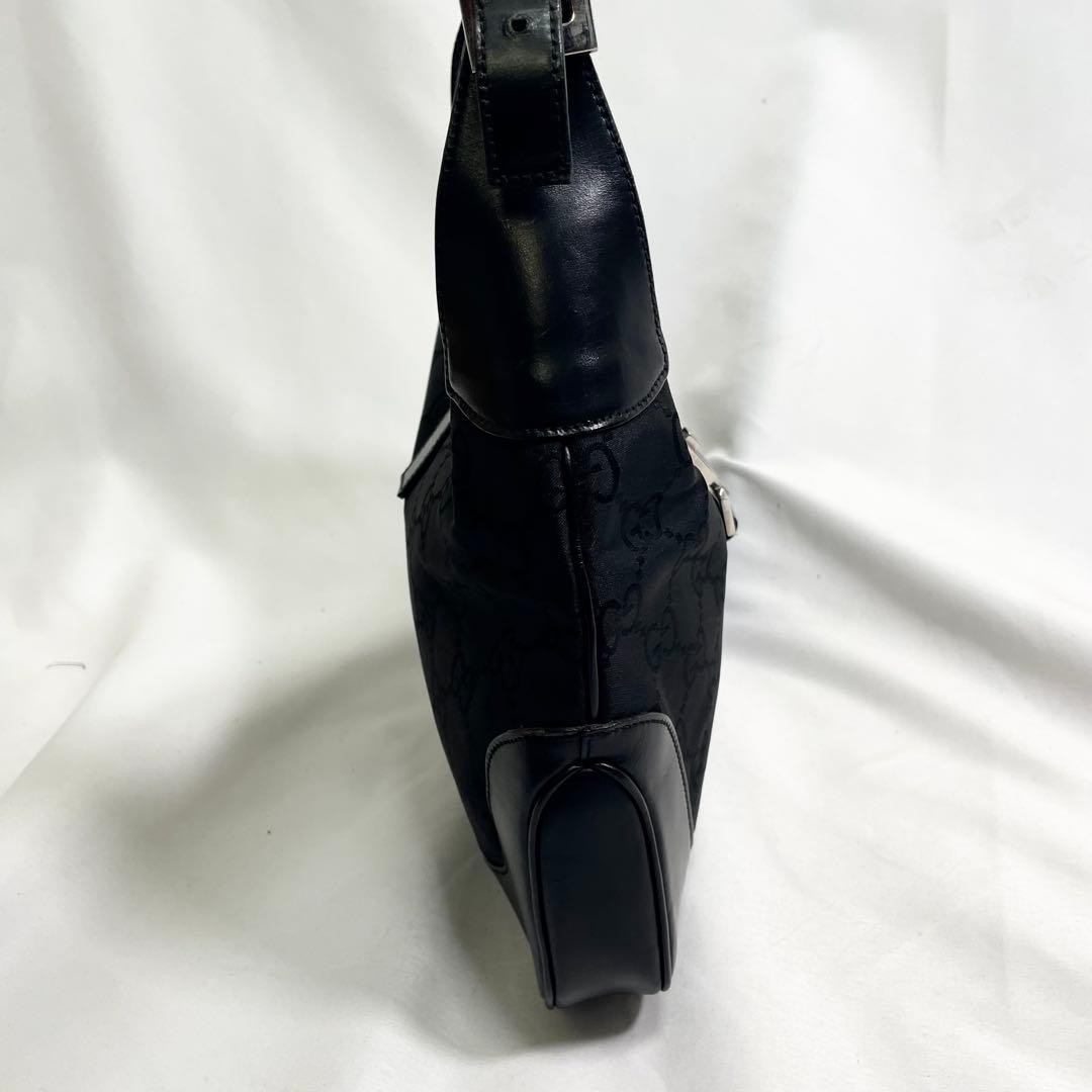 Authentic Gucci One Shoulder GG Pattern Jackie Ca… - image 7