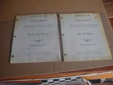 2 Jaguar Supplments To Mkvii Xk120 Service Manual For Mkix Xk140 2 Jaguar Supplments To Mkvii Xk120 Service Manual For Mkix Xk140