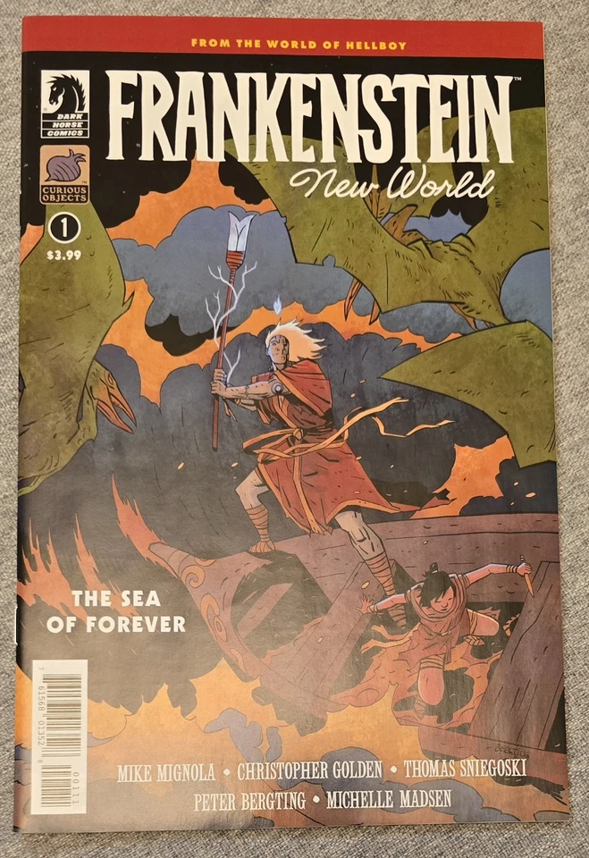 Dark Horse Comics FRANKENSTEIN NEW WORLD: SEA OF FOREVER 1 2 3 4 set Hellboy Foto 2 de 4