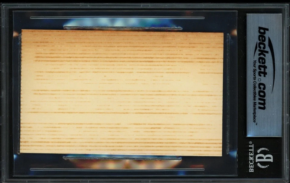 Joe DiMaggio Signed Autographed 3x5 Index Card New York Yankees Beckett BAS - Image 2 of 2