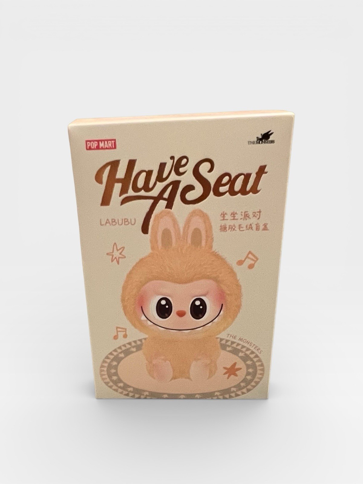 POP MART LABUBU The Monsters Have A Seat Vinyl Plush Blind Box SEALED