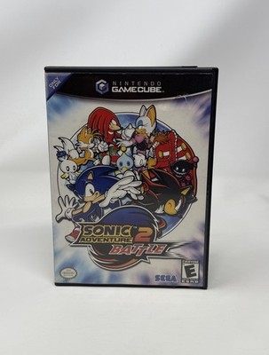 Sonic Adventure 2 Battle Nintendo GameCube Game & Case Black Label
