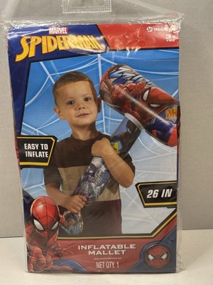New Hedstrom Marvel Spider-Man 26'' Inflatable Mallet Hammer