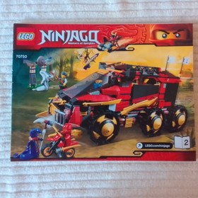 LEGO NINJAGO 70750  Tournament of Elements Ninja DBX 100% Parts/Figs MINT