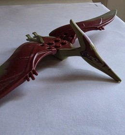 LEGO Jurassic World PTERODACTYL Minifigure Dinosaur Green Red Pteranodon