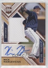 2018 Elite Extra Edition Future Threads Silhouette Nick Margevicius Auto fm0