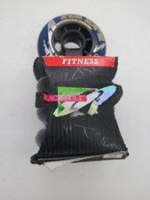 4 New BLACK HOLE Klear Kolor Replacement Inline Hockey Skate Wheels 76mm 82A