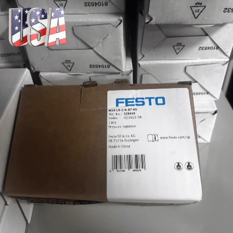 1PCS New FESTO MS4-LR-1/4-D6-AS 529417 Pressure Regulator