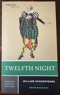 Brand New Twelfth Night Play Shakespeare Norton Critical Edition Book 5/14/25