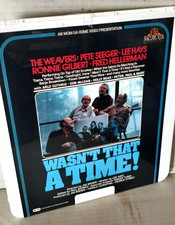 New Sealed -- Wasn't That A Time -- CED Videodisc Selectavision