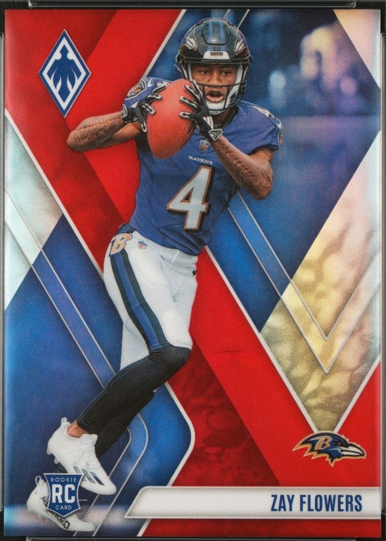 2023 Panini Phoenix - Rookies Zay Flowers #108 Red /250 (RC) for sale ...