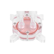 Computer GPU Water Cooler Cooling Block Waterblock Red Copper Base POM Cover