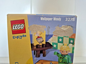  LEGO DUPLO EXPLORE 3278 - BOB THE BUILDER- WALLPAPER WENDY--Brand New