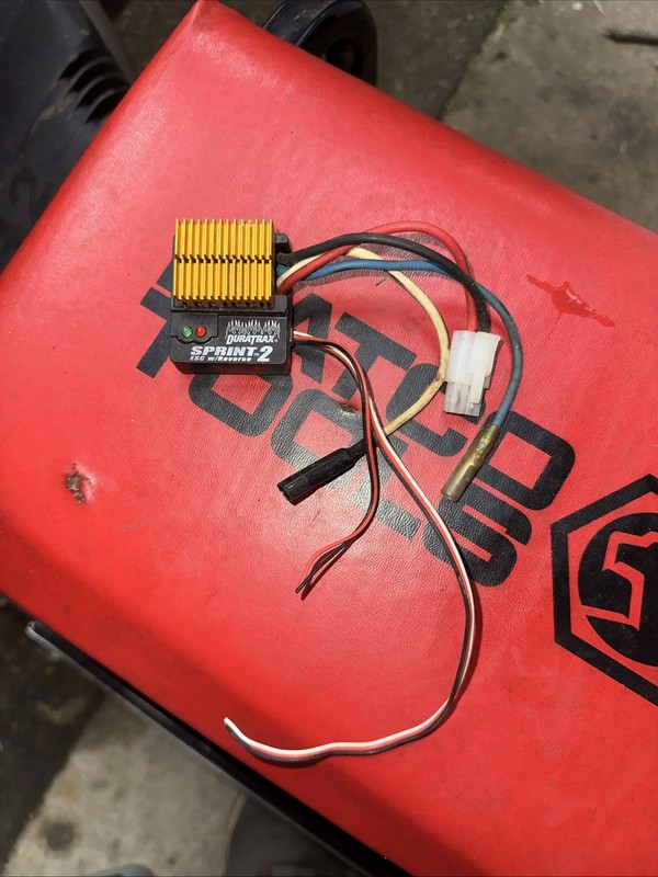 DURATRAX SPRINT ESC W/ REVERSE FOR 1/10 SCALE 2WD STADIUM TRUCK CAR VINTAGE ESC