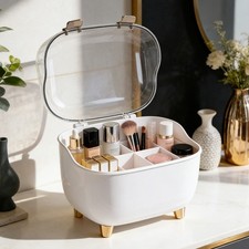 Multi-Function Cosmetic Organizer Storage Box for Makeup and Beauty Essentials