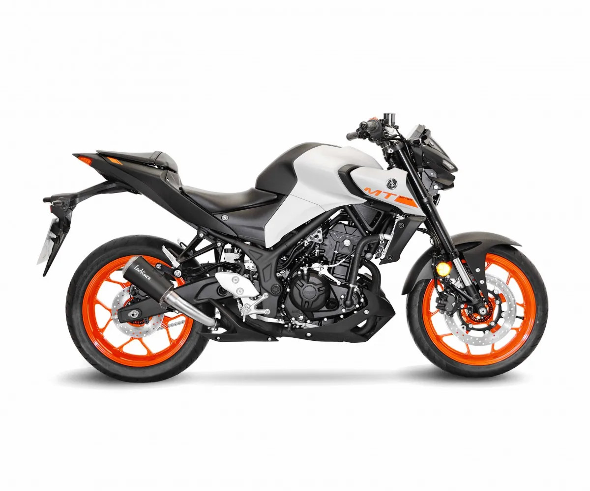 LeoVince Muffler exhaust LV-10 BLACK EDITION EURO 4 YAMAHA MT-03 2020