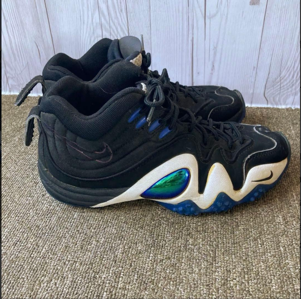 Nike Air Zoom Flight V 5 OG 1990s Vintage Jason Kidd Black Blue