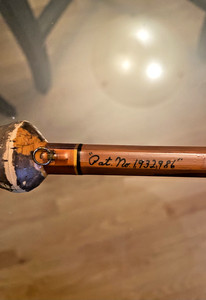 ~SUPER RARE~ ECP-Built, Pre-Maslan, Oil-Rubbed, E.C. Powell Semi-Hollow Fly Rod