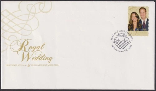 AUSTRALIA - 2011 'ROYAL WEDDING' Self Adhesive First Day Cover [E5185]