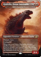 Godzilla, Doom Inevitable - Yidaro, Wandering Monster - Foil NM MTG Ikoria: L...