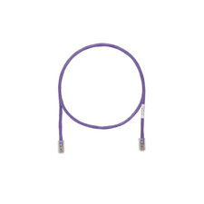 3 ft Panduit UTPCH3VLY 24 AWG Copper Cat 5e U/UTP Patch Cord Violet