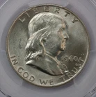 1960-D Franklin Half Dollar PCGS MS64FBL