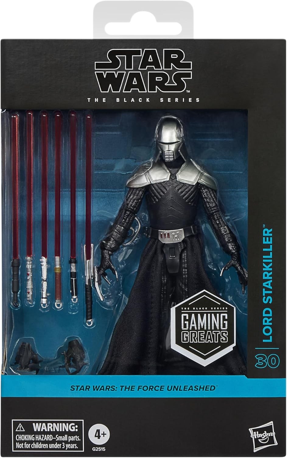 Star wars the black series gaming greats 6"figure lord starkiller #30 in stock
