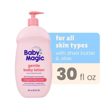 Baby Magic Gentle Baby Lotion, Original Baby Scent, Hypoallergenic, 30 oz.