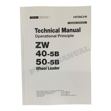 Hitachi ZW40-5B ZW50-5B Wheel Loader Technical Manual Operational Principle