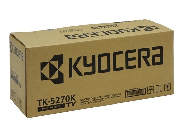 Toner Kyocera TK-5270K noir haute capacité pour des textes ultra nets