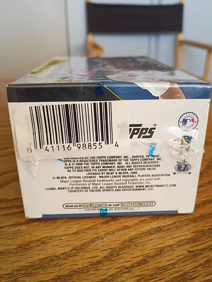Topps 2008 Opening Day Box 10 Packs + 1 Extra Pack New Sealed - Image 4 of 4