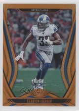 2020 Certified Mirror Orange 142/199 Kerryon Johnson #18 h3a