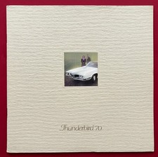 1970 Ford Thunderbird Sales Brochure- Original 1970 Ford Thunderbird Sales Brochure- Original