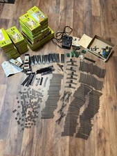 Vintage Aurora Postage Stamp Trains N Scale Lot Track Buildings Atlas