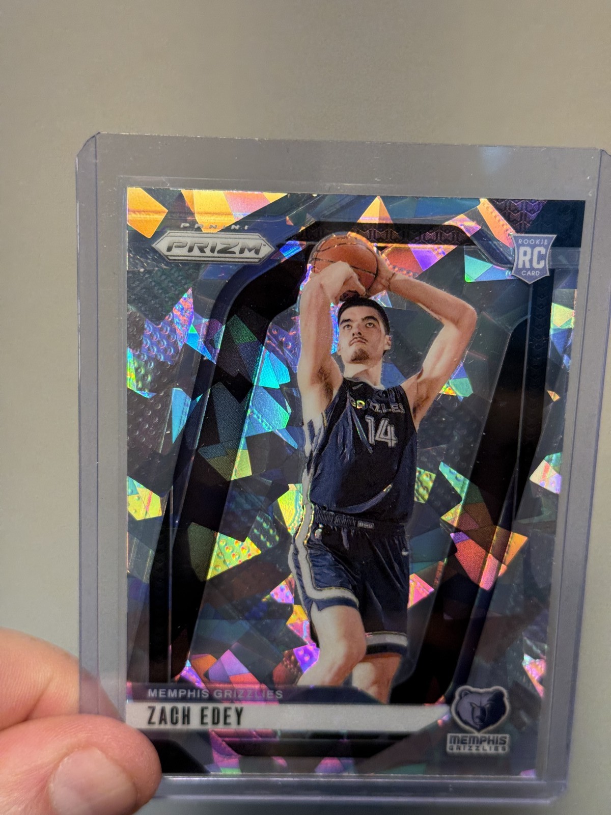2024-25 Panini Prizm Zach Edey ice no. 249