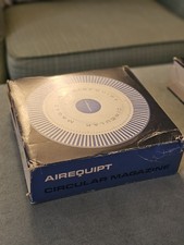 AIREQUIPT Circular Magazine Slide Tray Carousel LOT OF 2