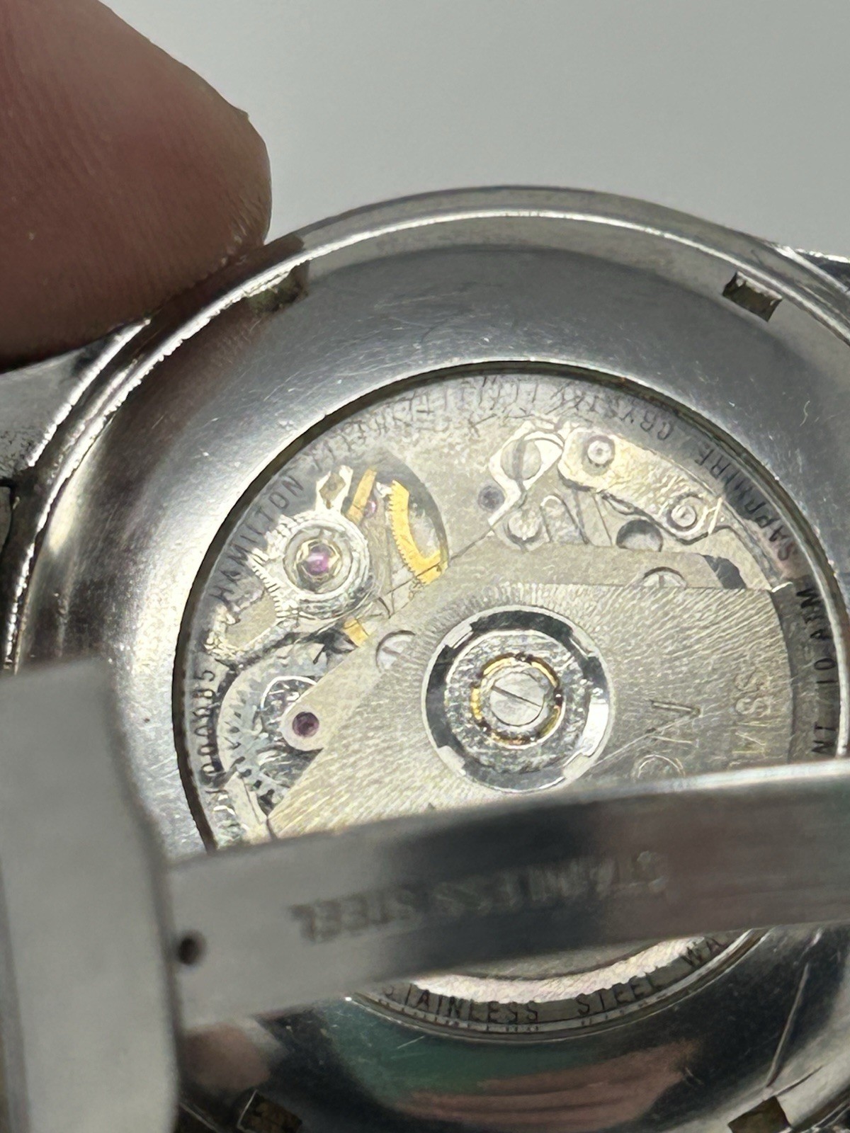 38mm Hamilton Automatic Day-Date Chronograph 25 J… - image 11