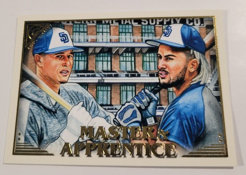 Manny Machado/ Fernando Tatis Jr #MA-MTJ 2019 Topps Gallery Master & Apprentice card