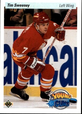 1990-91 Upper Deck #531 Tim Sweeney RC - HKY