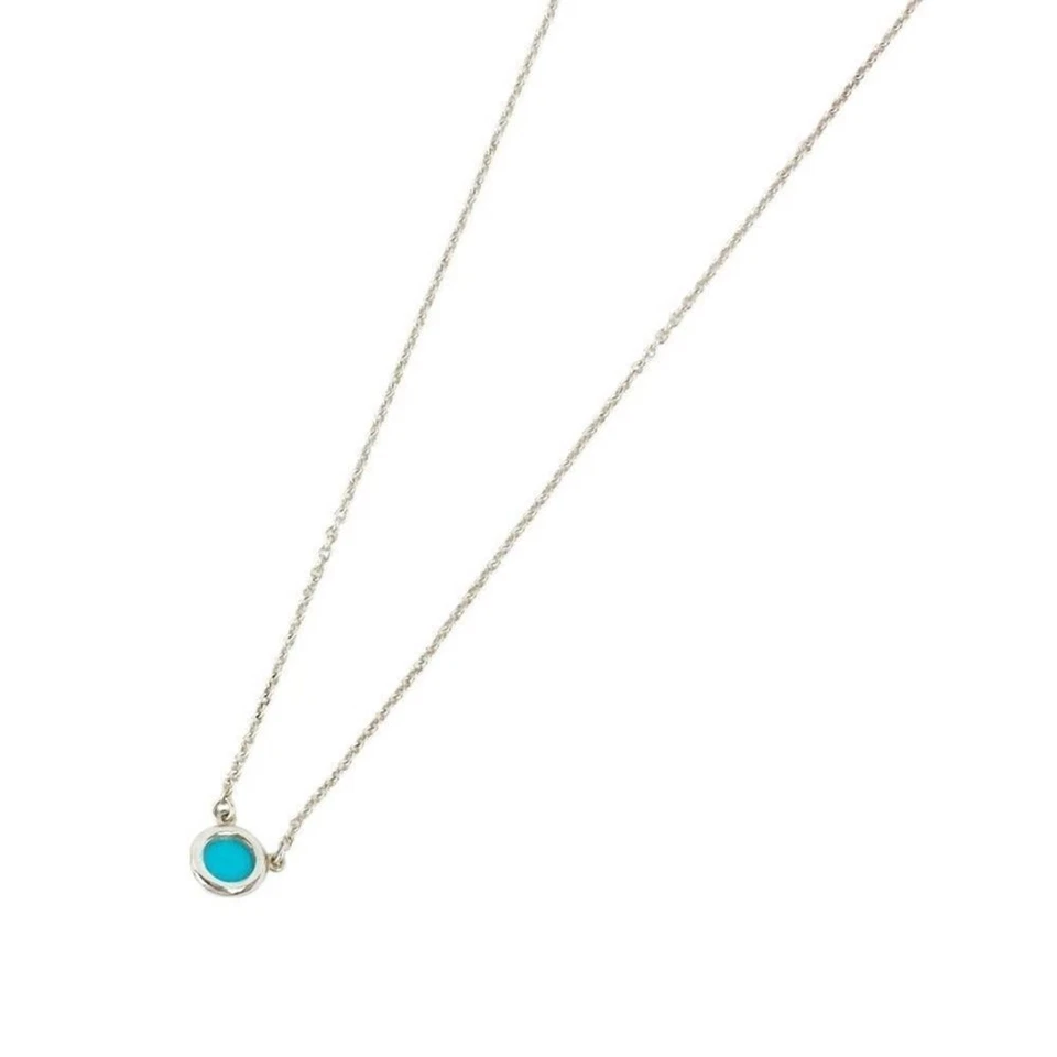 Tiffany & Co Elsa Peretti Color by the Yard Turquoise pendent necklace - Image 3 of 4